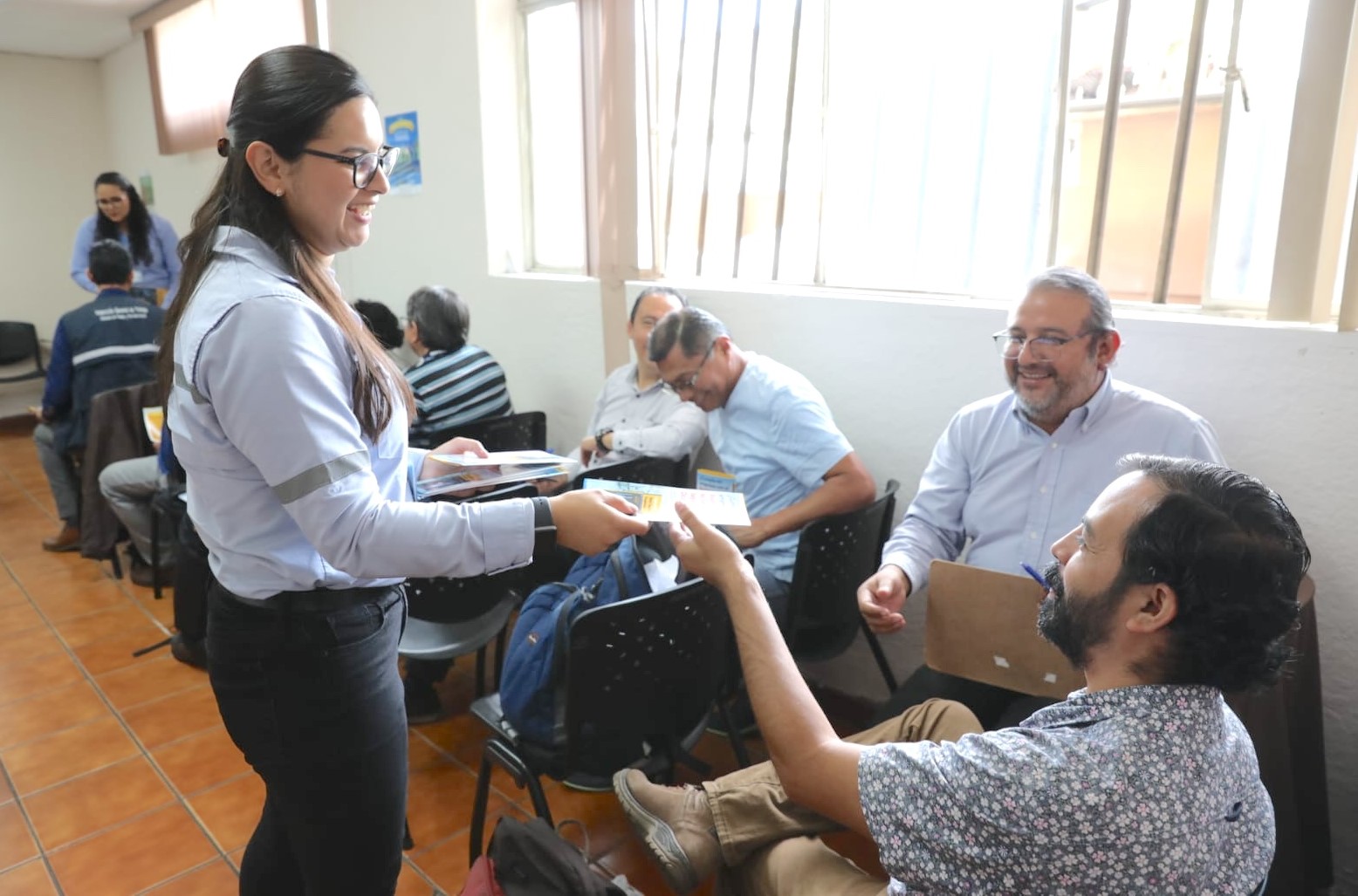 IGSS capacita a inspectores generales del Ministerio de Trabajo y Previsión Social. / Foto: IGSS.