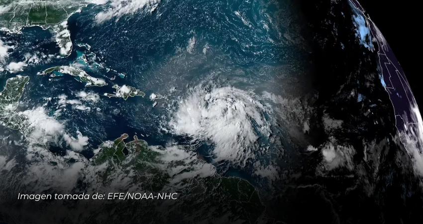 Tormenta Ernesto se abate sobre Puerto Rico. / Foto: Telecafé.