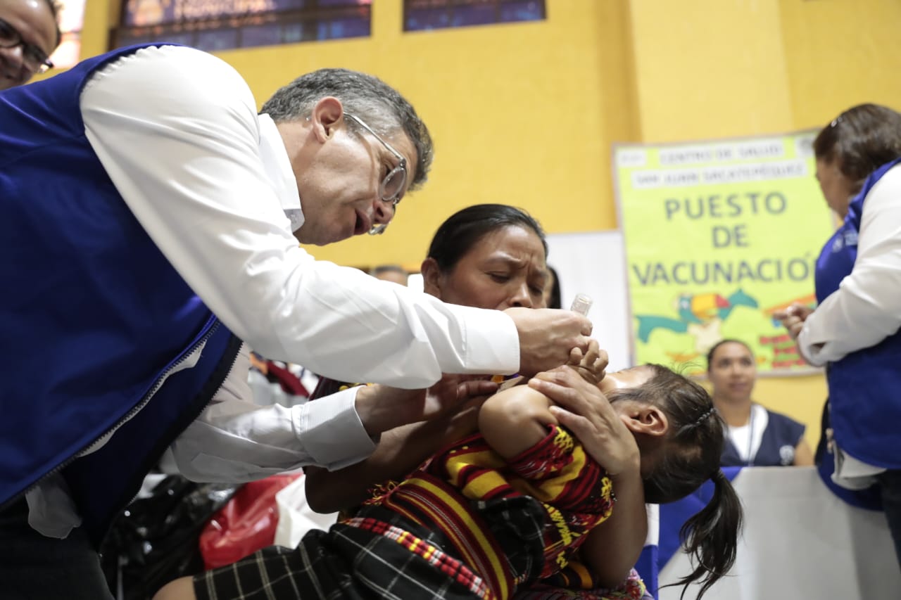 Ministerio de Salud lanza campaña de vacunación contra el sarampión y la poliomielitis