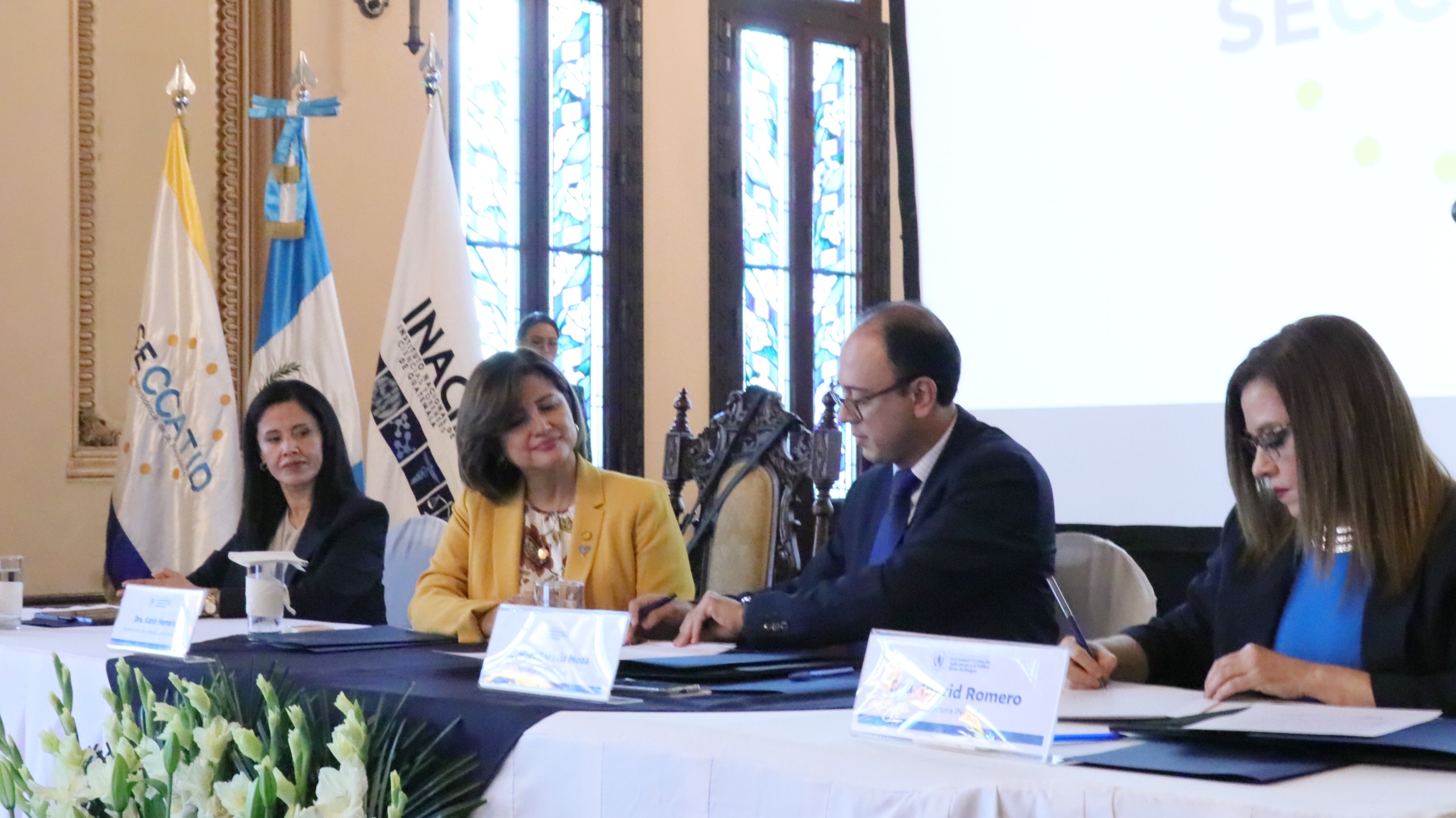 Inacif y SECCATID se unen para el combate a las adicciones