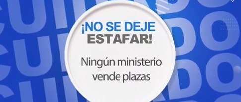 Ministerio de Educación advierte sobre intentos de estafas laborales utilizando el nombre de la ministra Giracca
