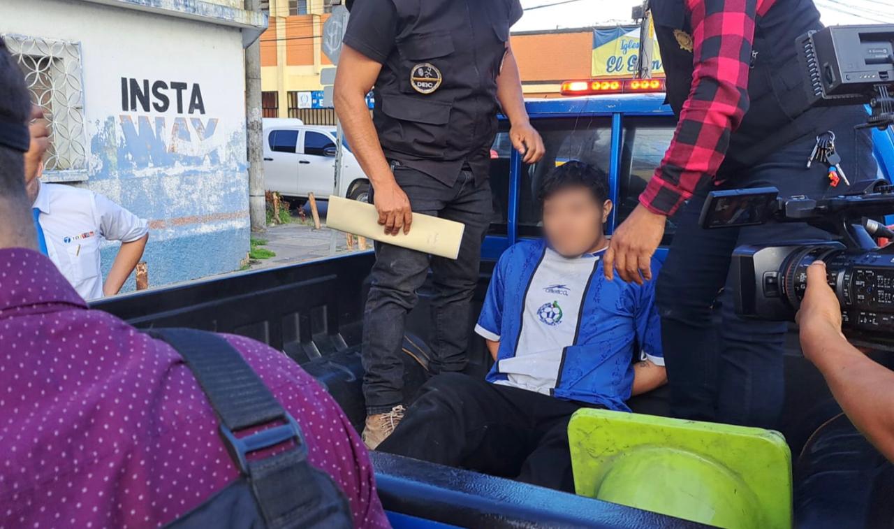 Capturan a pandillero salvatrucha por asesinato en Vista Hermosa
