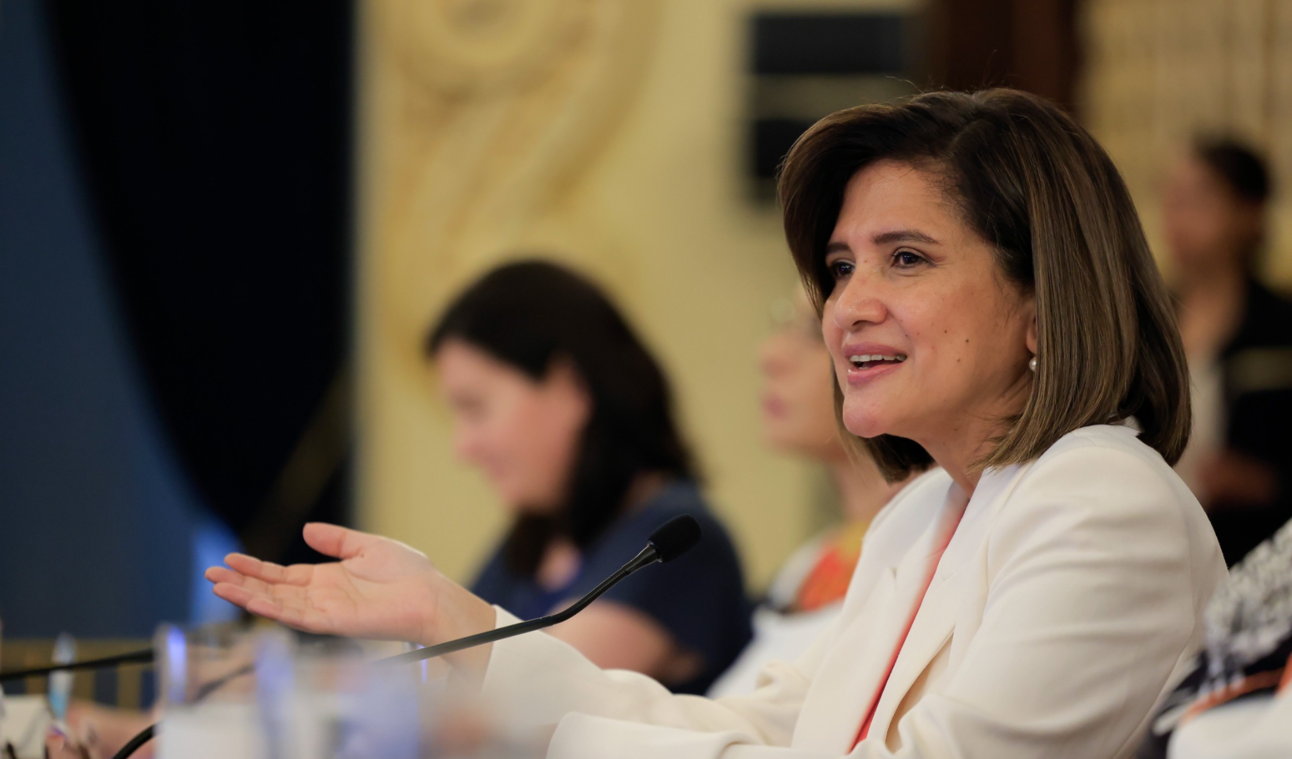 Vicepresidenta Herrera resalta unidad para la aprobación del presupuesto