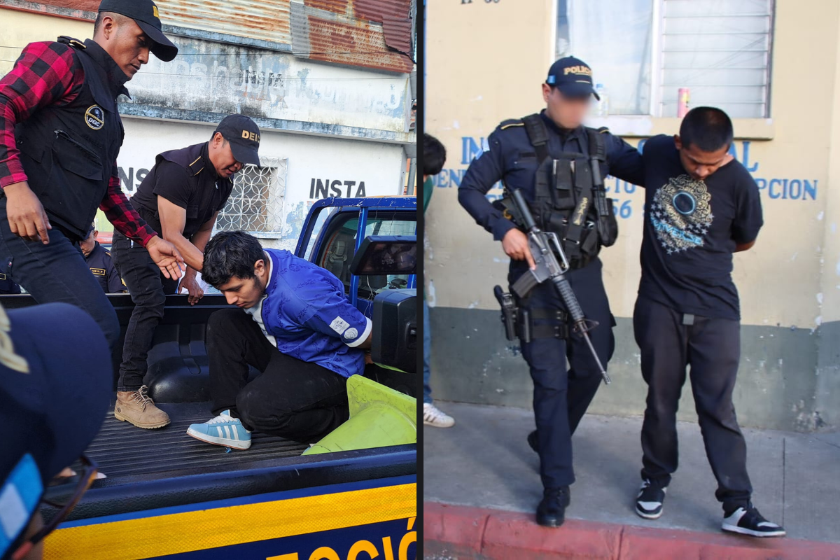 Los dos crímenes resueltos y con capturas hechas por la PNC en menos de 60 horas