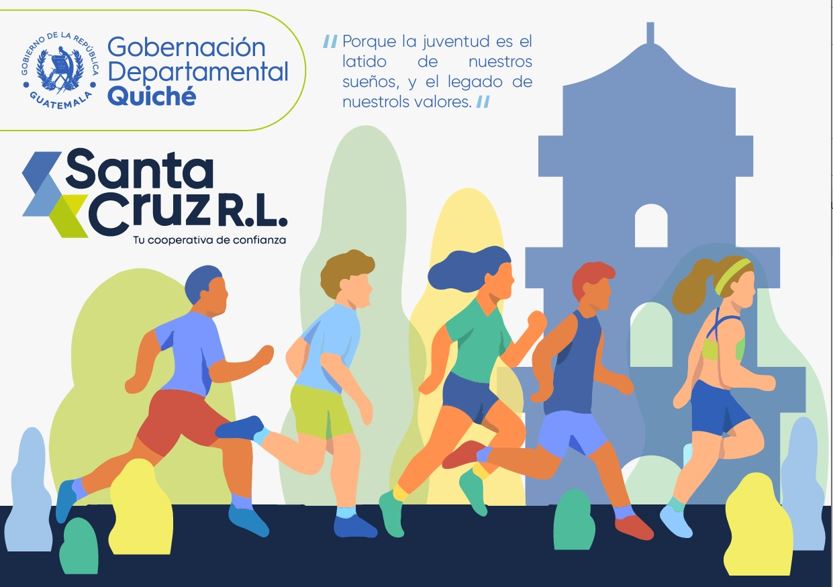 Invitan a participar en la Gran Carrera 5K por la Juventud en Quiché