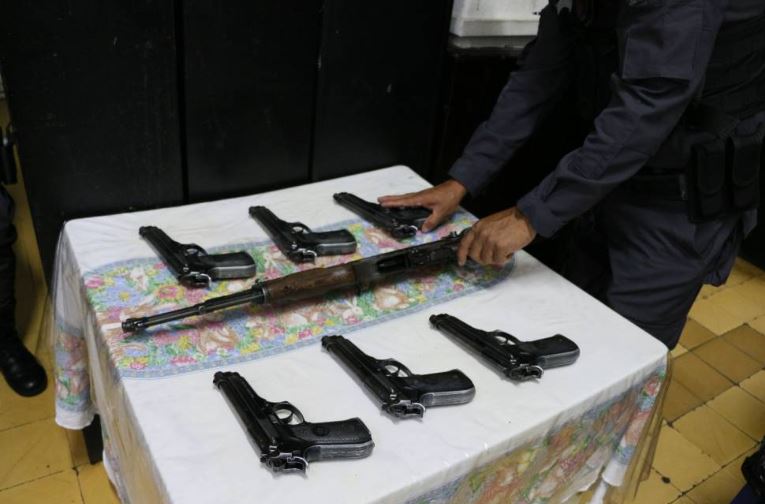 DGSP refuerza recuperación de armas operativas en centros penitenciarios