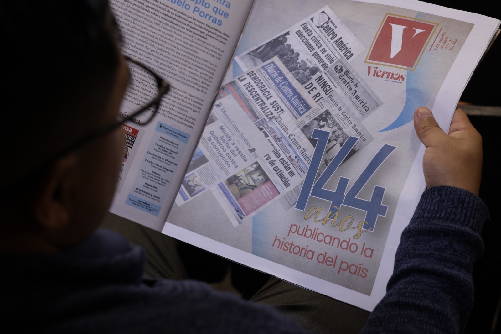 “Diario de Centro América” celebra sus 144 años con cambios en su diseño