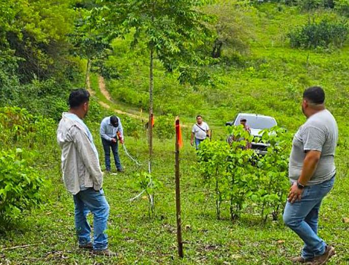 Este proyecto ya está beneficiando a catorce productores y productoras de los municipios de Poptún. / Foto: MAGA.