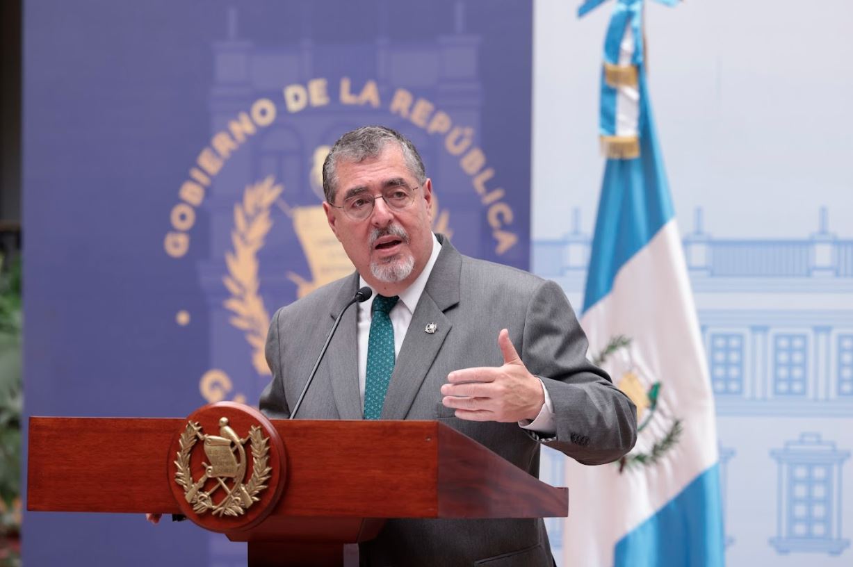 Presidente Bernardo Arévalo. / Foto: Noé Pérez.