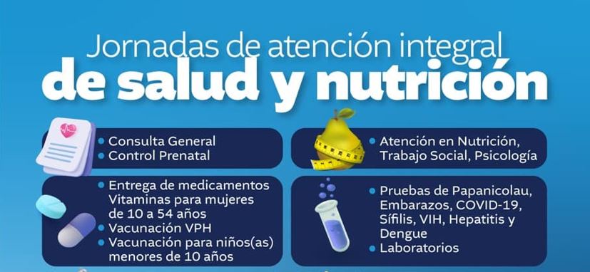 Jornadas de atención integral de salud y nutrición llegan a Santa Rosa