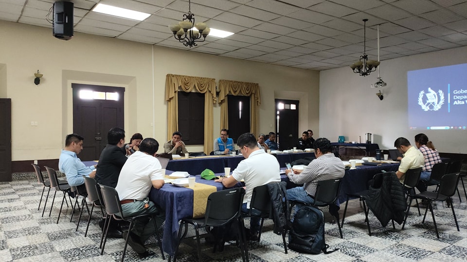 Efectúan reunión de la Mesa de Conflictividad de Alta Verapaz