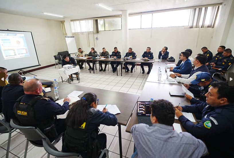 Mesa de Seguridad de Guatemala establece coordinación con autoridades territoriales