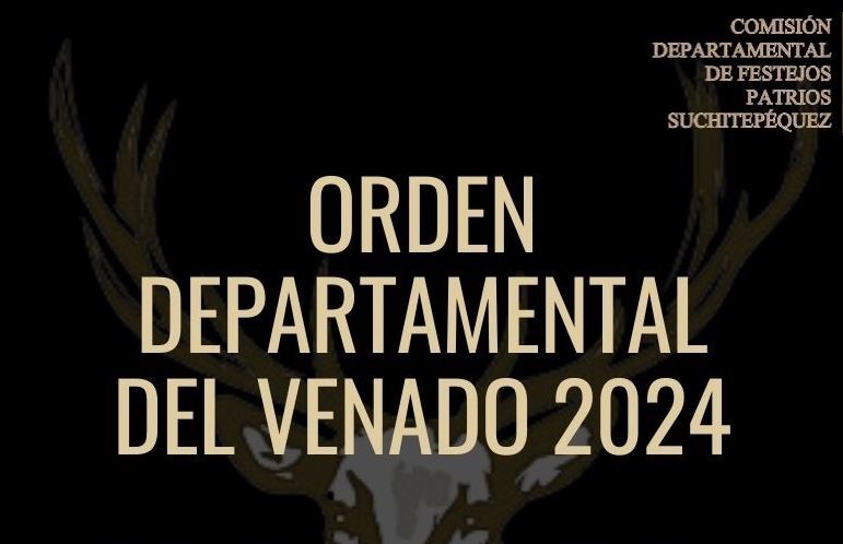 Abren convocatoria para la Orden Departamental del Venado 2024