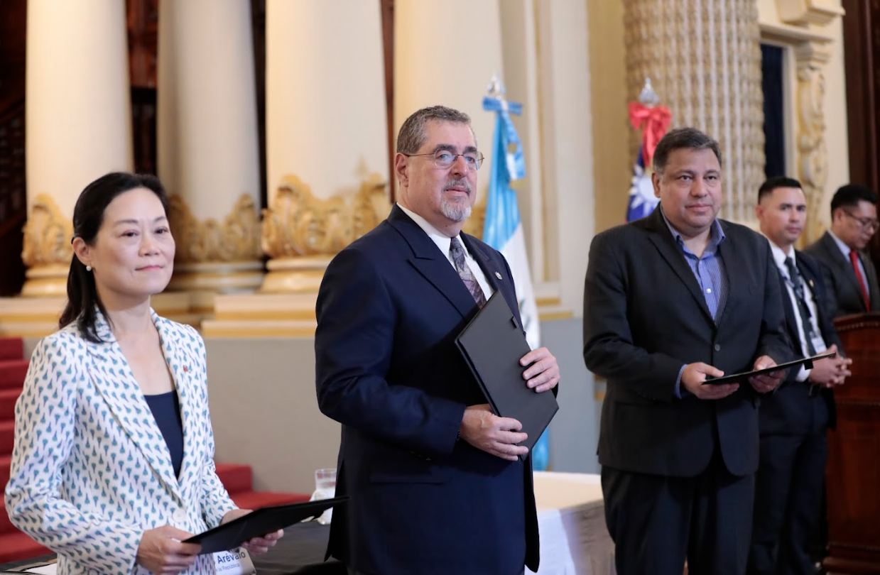 Guatemala y la República de China (Taiwán) comparten defensa de democracia y lucha contra corrupción