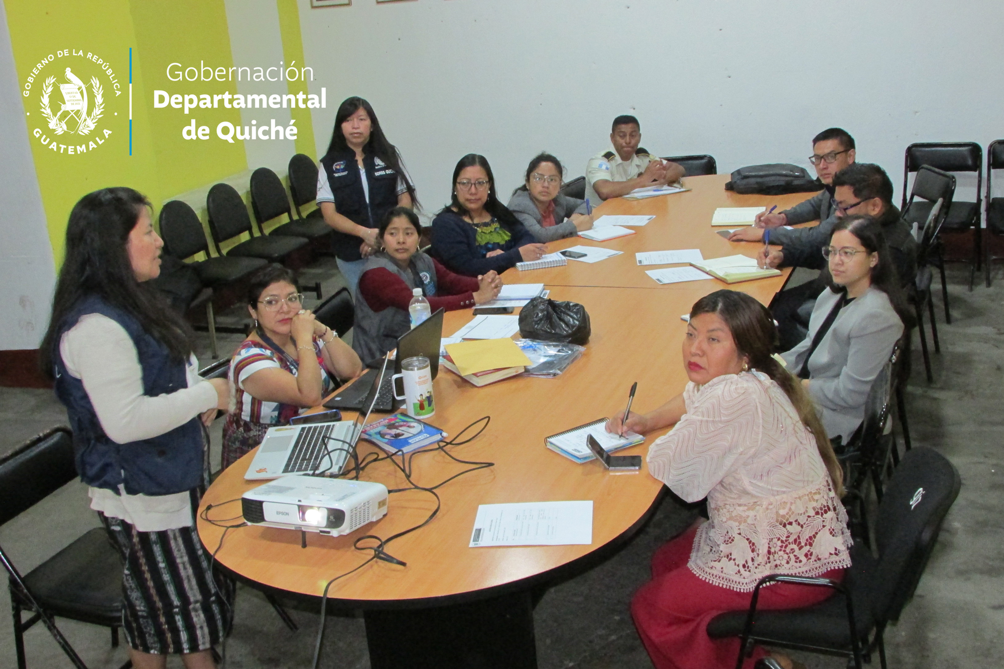 Realizan Mesa Técnica de Trabajo Interinstitucional Planea de Quiché