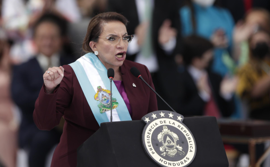 Presidenta de Honduras, Xiomara Castro, rechazó declaraciones de la embajadora de Estados Unidos. / Foto: EFE.