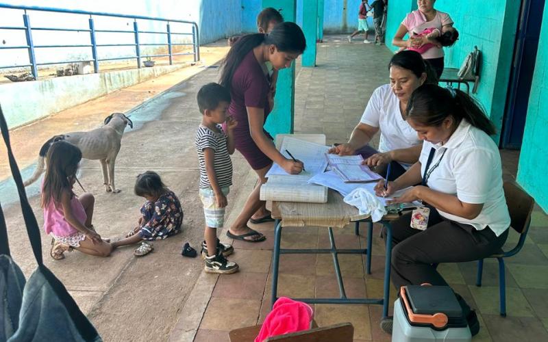 Vacunación para proteger a la infancia contra la polio y el sarampión continúa