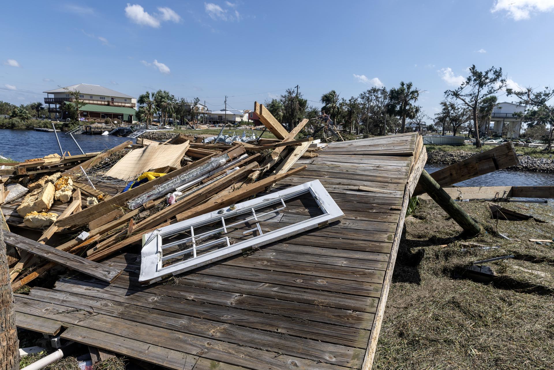 Impacto de Helene en Florida. / Foto: Cristóbal Herrera, EFE.