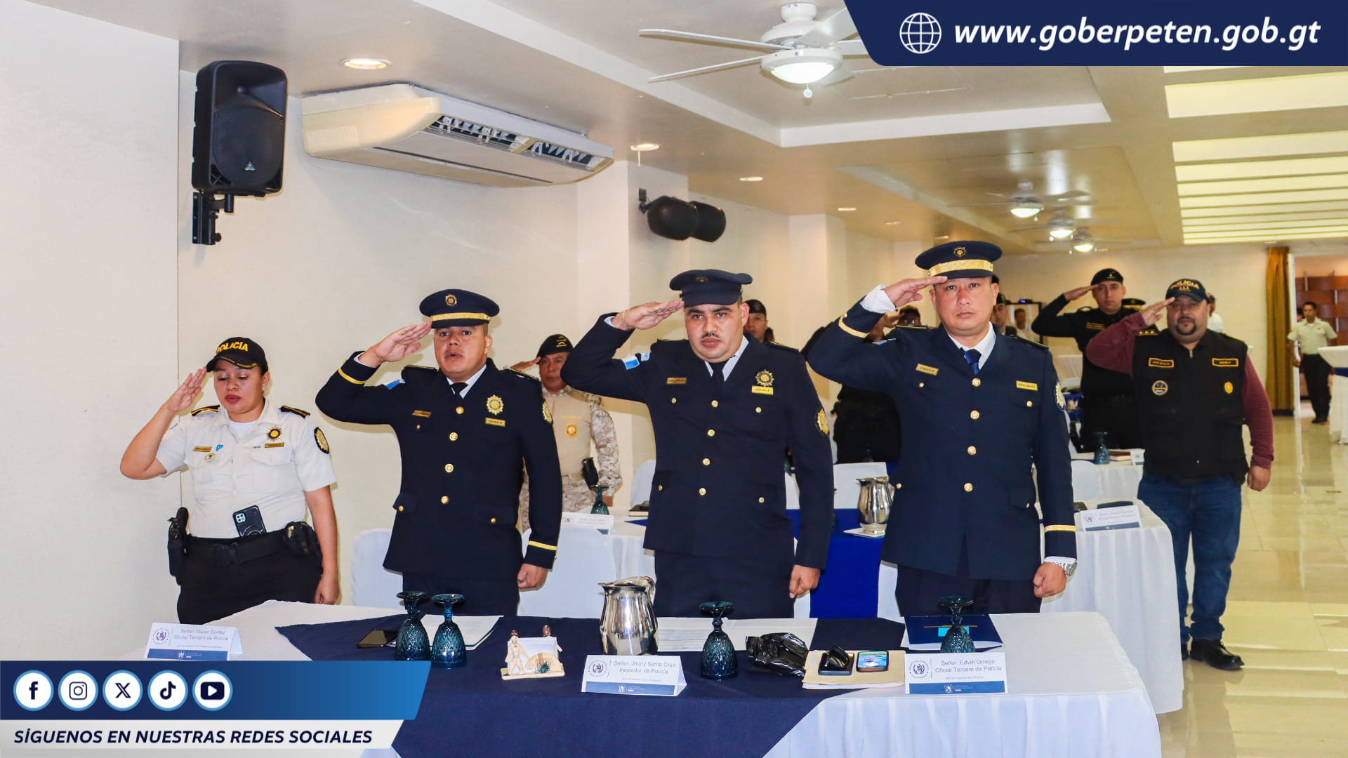 Nueva estrategia para fortalecer la seguridad pública y rendición de cuentas en Petén