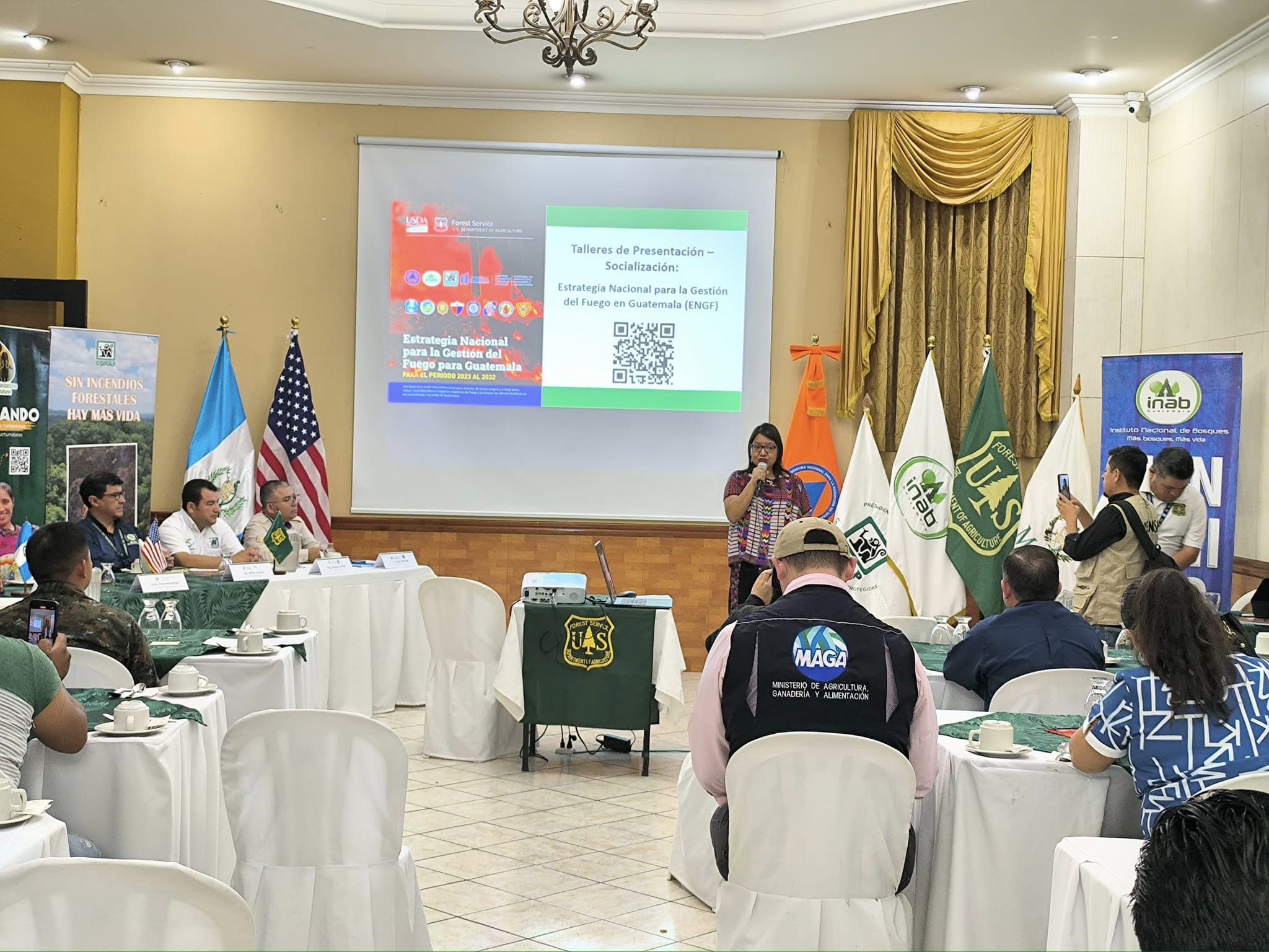 Presentan Estrategia Nacional para la Gestión del Fuego en Guatemala