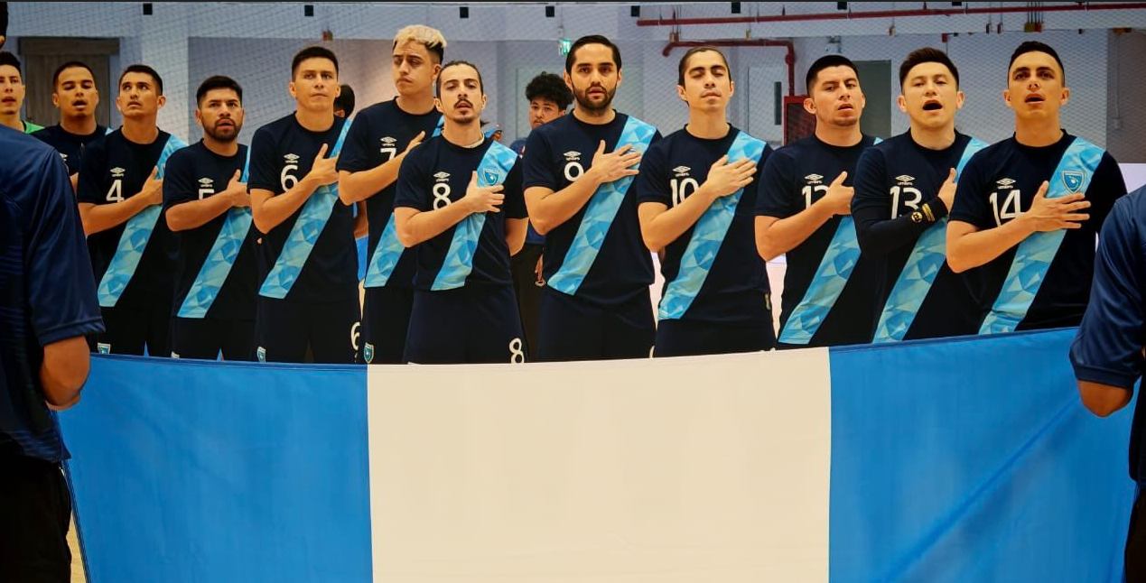 Calendario de Guatemala en el Mundial de Futbol Sala Uzbekistán 2024