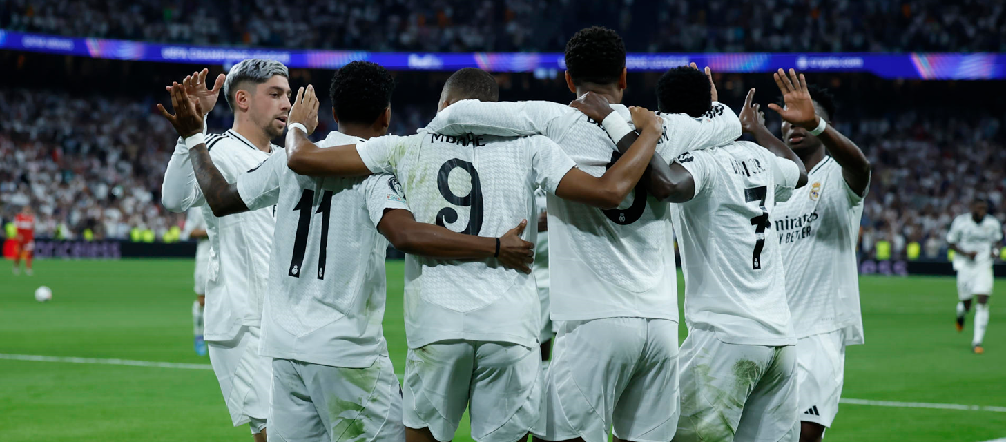 Glorioso debut del Madrid de Mbappé en la nueva Champions League