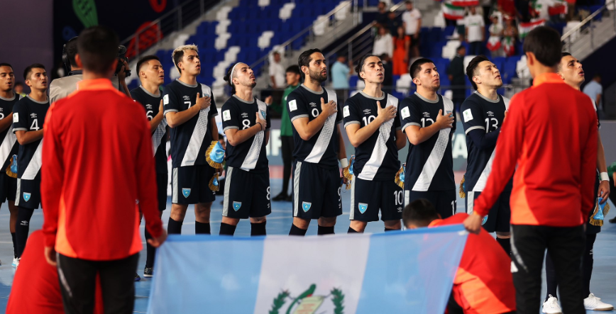 Cómo va el grupo de Guatemala en el Mundial de Futbol Sala Uzbekistán 2024