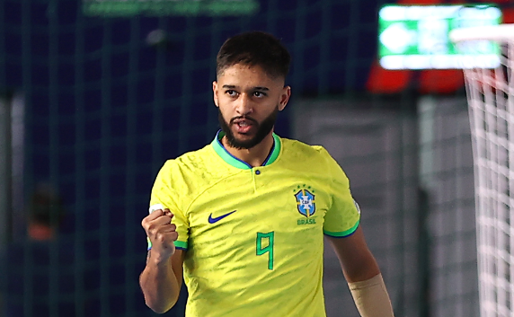 Brasil golea a Costa Rica para avanzar a cuartos de final del Mundial de Futbol Sala