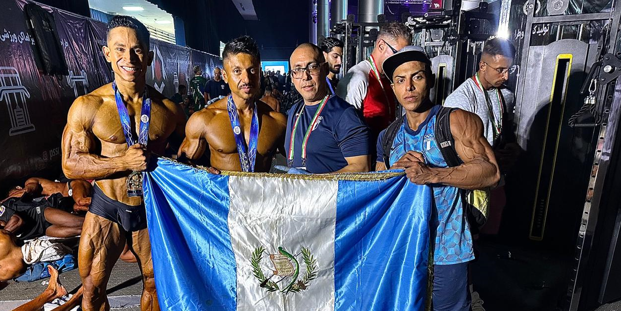 Guatemala mantiene hegemonía en el fisicoculturismo a nivel mundial