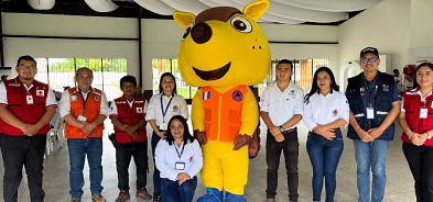 Con la coordinación interinstitucional se capacitó a representantes de 13 nuevas Coordinadoras Locales para la Reducción de Desastres (Colred), en Morales, Izabal.