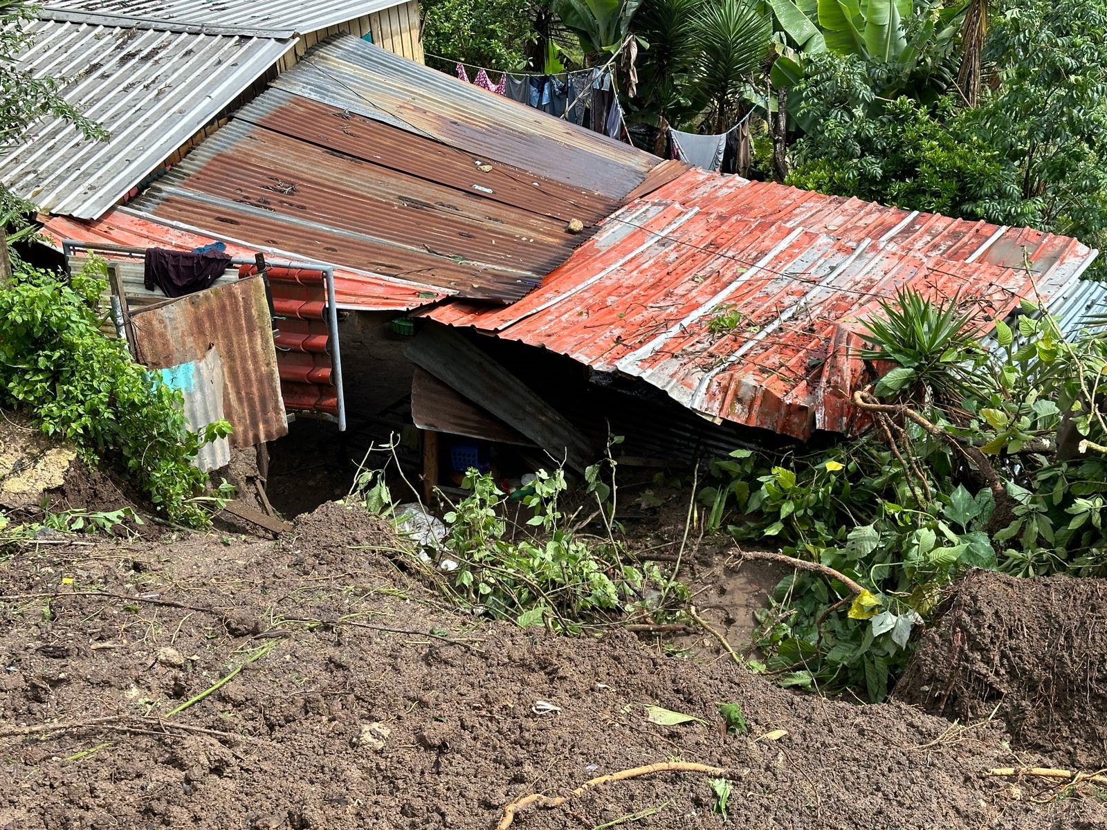 Sistema Conred reporta 12 nuevos incidentes y suman mil 615 reportados por lluvias