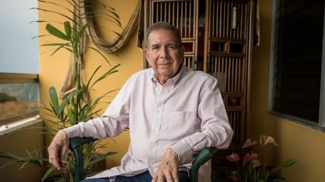 Edmundo González Urrutia, excandidato presidencial de venezuela y abanderado de la oposición.