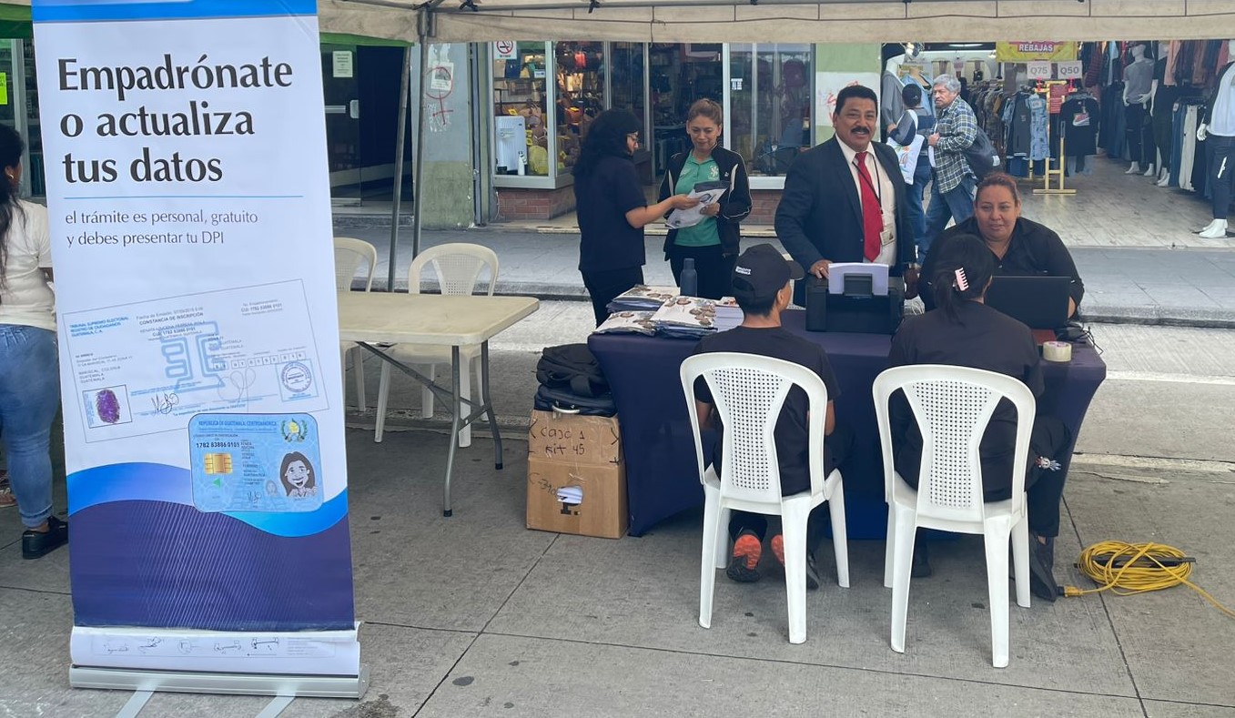 Qué debes hacer para estar empadronado ante el TSE