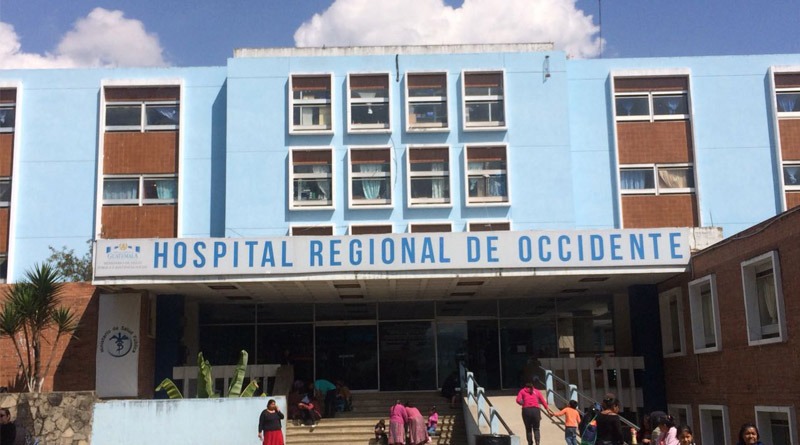 Alerta amarilla: Hospital Regional de Occidente en apresto por actividades de Xelafer
