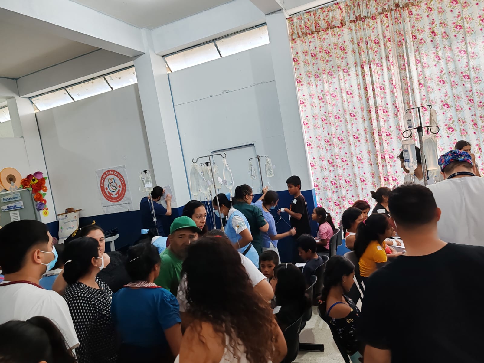 Intoxicación masiva durante jornada médica no autorizada en Jalapa