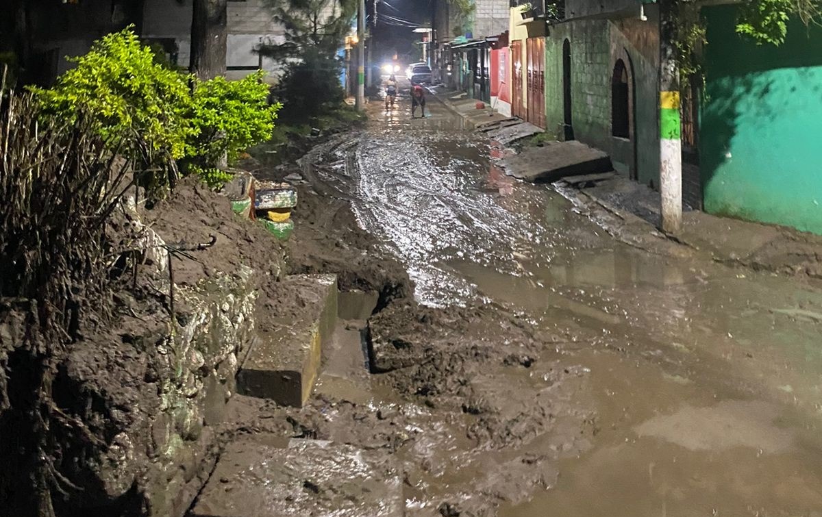 Lluvias del jueves provocaron 22 nuevos incidentes en 3 departamentos de Guatemala