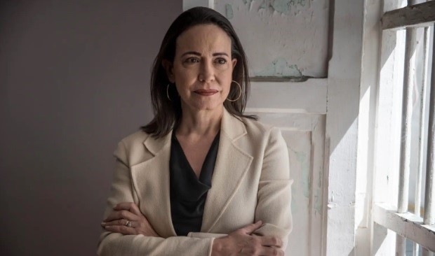 La lideresa venezolana, María Corina Machado, agradece a nueve países que rechazaron la orden de detención contra el excandidato Edmundo González. /Foto: EFE archivo
