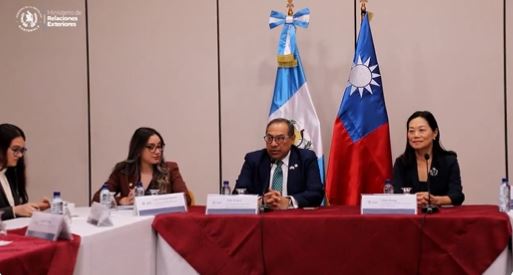 Representante de la Asociación de Cooperación Económica Internacional de China (Taiwán) visitan Guatemala