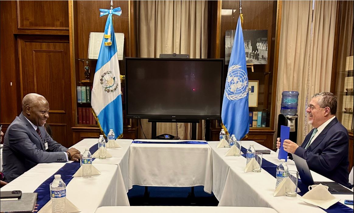 Presidente finaliza agenda de trabajo en Estados Unidos con reunión con la OIT