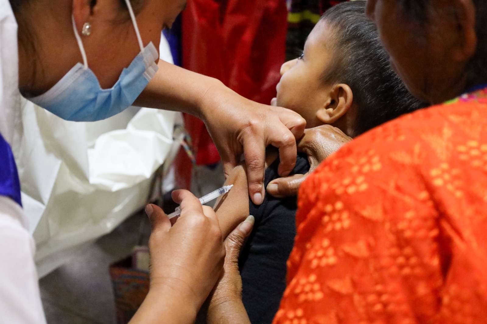 Campaña de vacunación prevé inmunizar a niños de entre 2 y 5 años. /Foto: MSPAS.