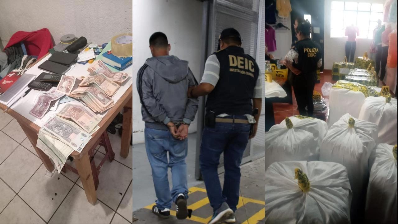 Capturan a hombre con mercadería robada en allanamiento en la zona 3