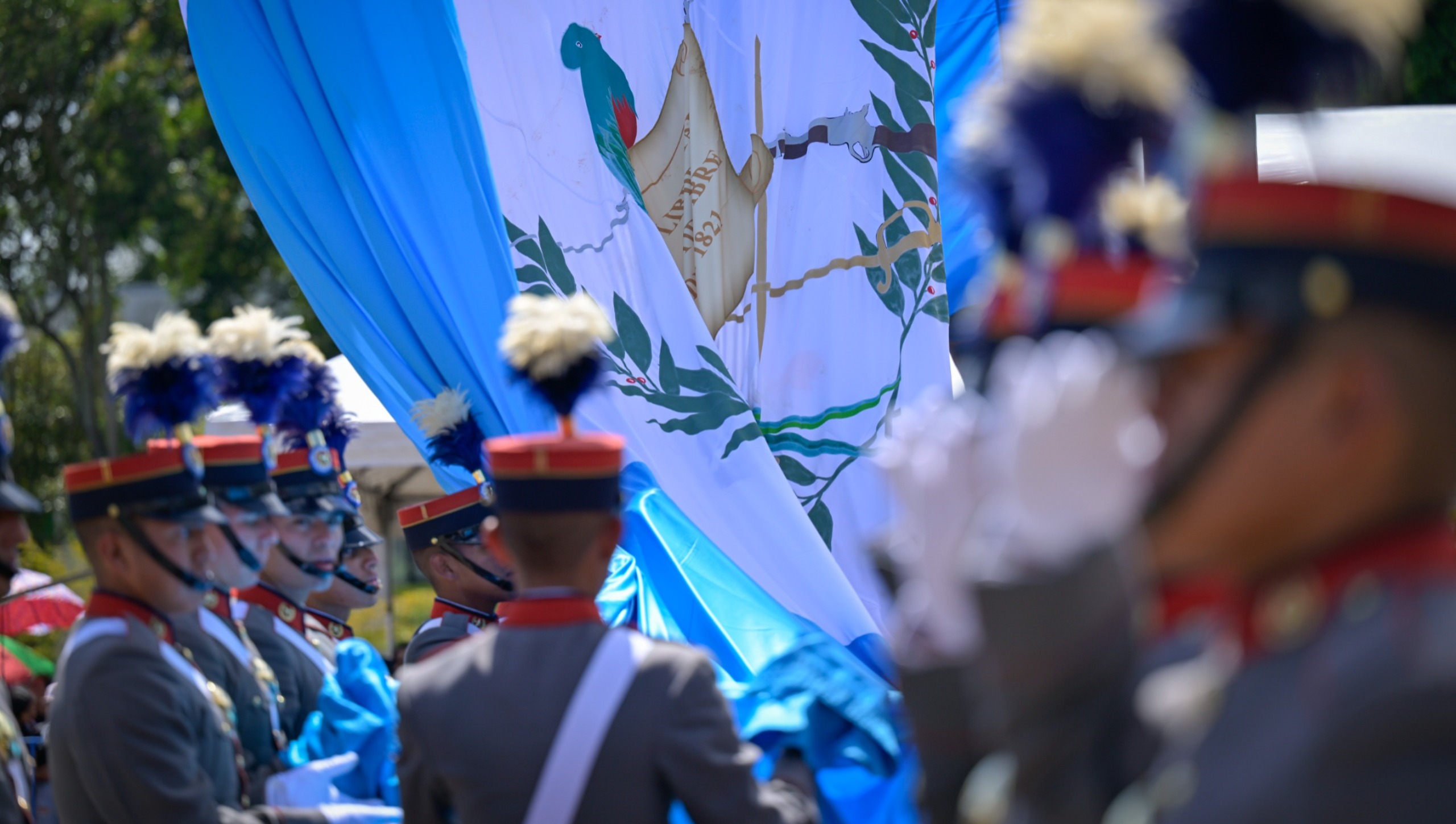 La Plaza Central presenciará distintas actividades en conmemoración de los 203 años de independencia. /Foto: Álvaro Interiano.
