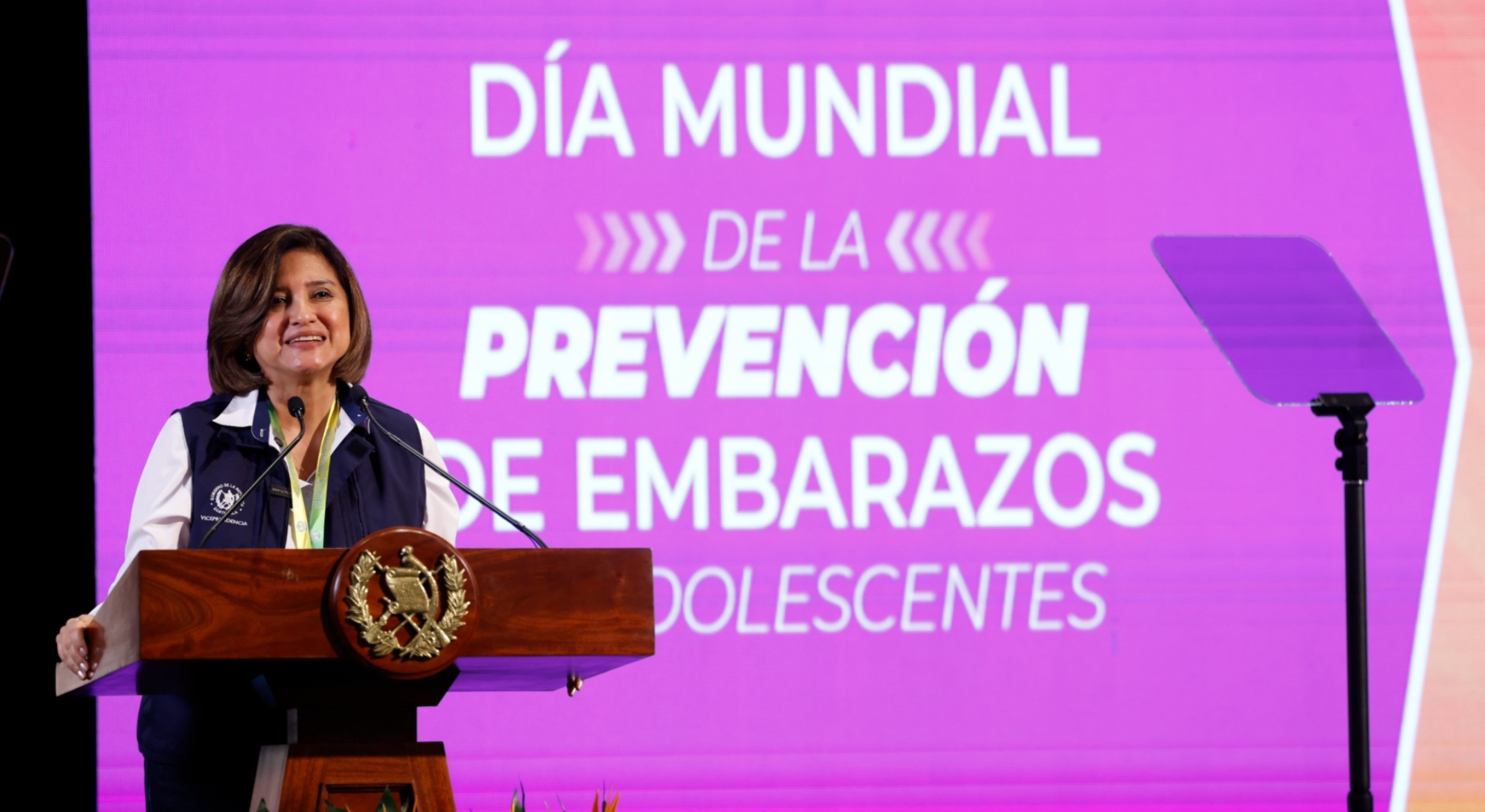 Karin Herrera conmemora el Día Mundial de la Prevención del Embarazo en Adolescentes en Huehuetenango