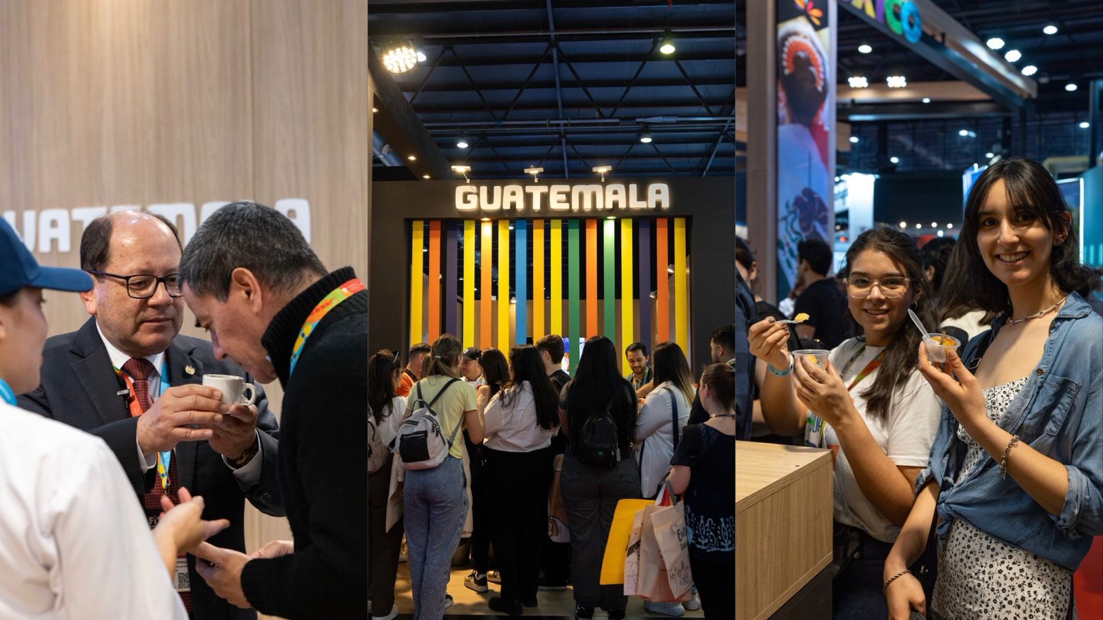 Guatemala presenta sus aromas, gastronomía, cultura y destinos en la Feria Internacional de Turismo de América Latina. /Foto: Inguat.