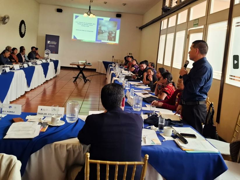Desarrollan foro Diálogo Político de los Pueblos Mayas y Autoridades Electas, en Huehuetenango