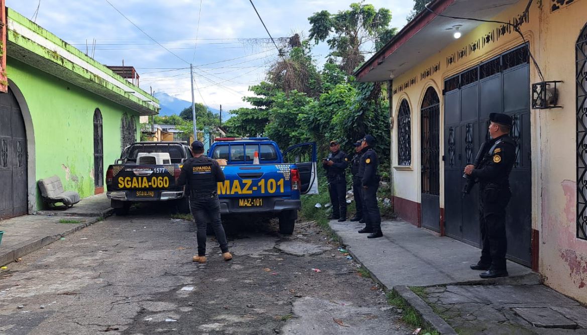 Dipanda desarrolla operativos contra extorsiones en Retalhuleu y Suchitepéquez