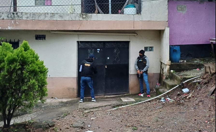 Ejecutan operativos en San José Pinula y la capital por extorsión y femicidio