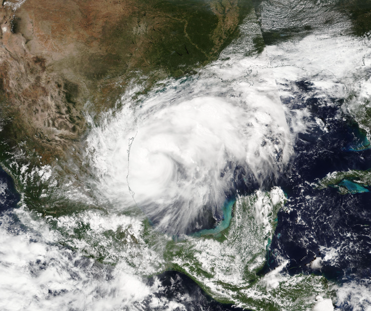Huracán Francine. / Foto: Joint Polar Satellite System.