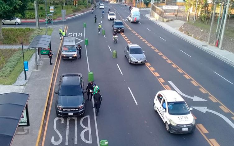 Accidentes de tránsito en Guatemala, el 53 % de los casos son colisiones