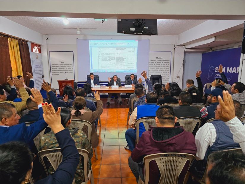 Asignan techos municipales en San Marcos por ampliación presupuestaria